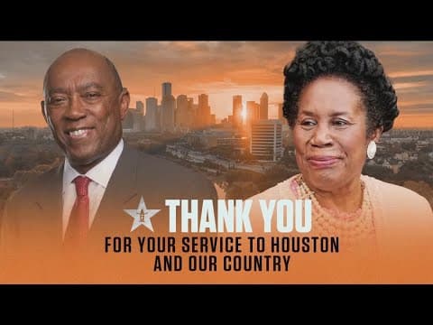 Houston Livestock Show and Rodeo honors Sylvester Turner, Sheila Jackson Lee