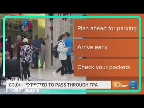 Tampa International Airport expects Thanksgiving travel surge