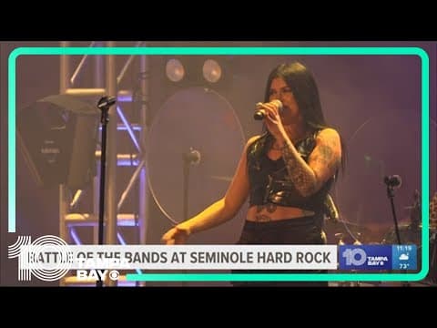 Artist compete in 'Rising Tampa Battle of the Bands' in hopes of opening at music festival