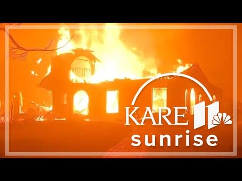 Wildfires tear through Los Angeles and surrounding areas