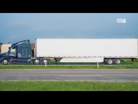 Big change for driverless trucking company that has big rigs going between Houston and Dallas