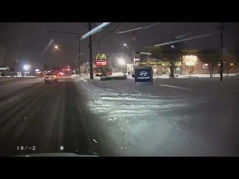 How road conditions look after the snow storm in the DMV