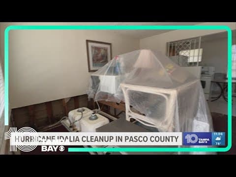 People living at Pasco County inn still cleaning up after Hurricane Idalia
