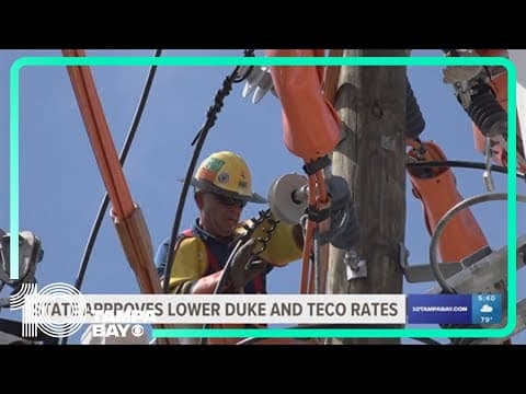 Duke and Teco customers will see lower rates