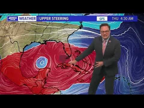 Wednesday night tropical update: Invest 98 seems headed for Gulf