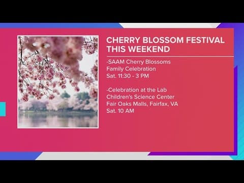 Peak bloom likely coming to an end this weekend