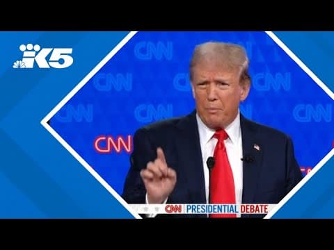 2024 presidential debate: Trump claims Biden will destroy social security