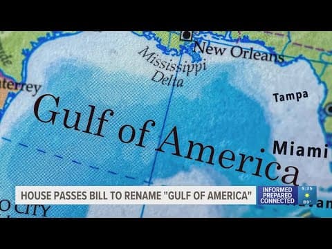US House endorses Greene-sponsored bill to change the Gulf of Mexico to 'Gulf of America'