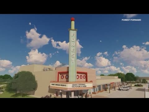 Renovations underway on Forest Theater in Dallas