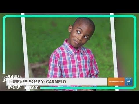 Forever Family: Carmelo loves basketball and learns eagerly