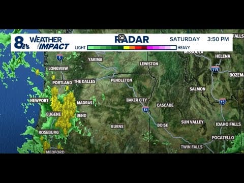 Portland weather: Live radar as Severe Thunderstorm Watch issued