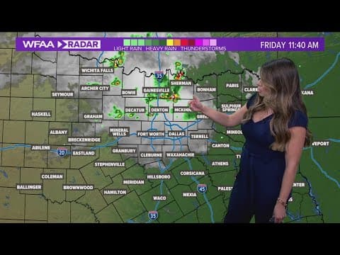 DFW Weather: Latest timeline for rain chances, return of triple-digit temps