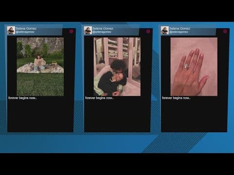 Selena Gomez announces engagement on Instagram