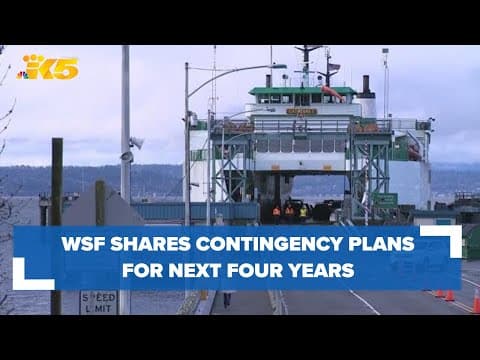 Waiting for the ferry? Updated plans show Washington State Ferries' new vessels may arrive in 2028