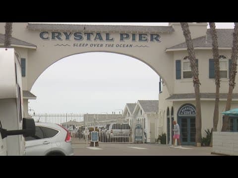 San Diego’s iconic Crystal Pier opens again after 18-month closure