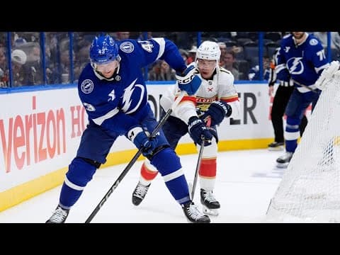 Lightning lose to Panthers: Game 1 recap