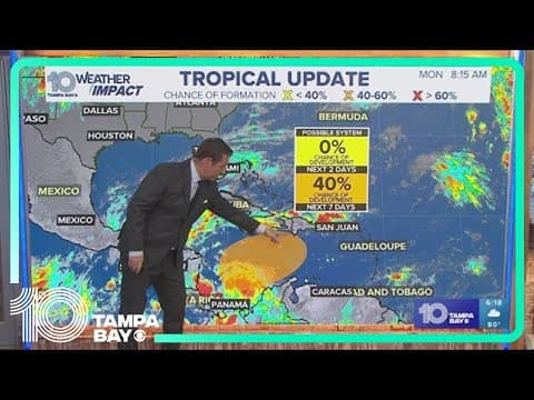 Tracking the Tropics: Possible system could form in Caribbean but no threat to Florida at this time