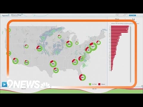 Denver airport flight delays, cancellations due to snow