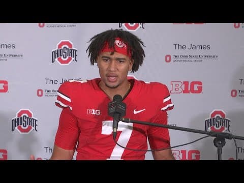 C.J. Stroud postgame interview | Ohio State-Penn State