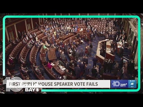 Jim Jordan fails to clear 217 votes needed to become Speaker, more votes to come