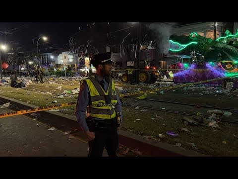 Live: New Orleans police update on deadly Bacchus parade shooting