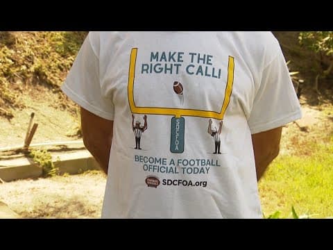 Nationwide referee shortage impacting high school and youth sports