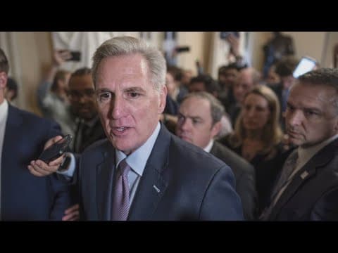 Kevin McCarthy ousted as Speaker of the House