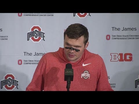 Kyle McCord postgame interview | Michigan State-Ohio State