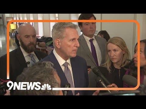 Former House speaker Kevin McCarthy will resign from Congress