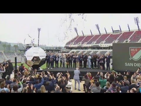 San Diego revealed as MLS new 30th team