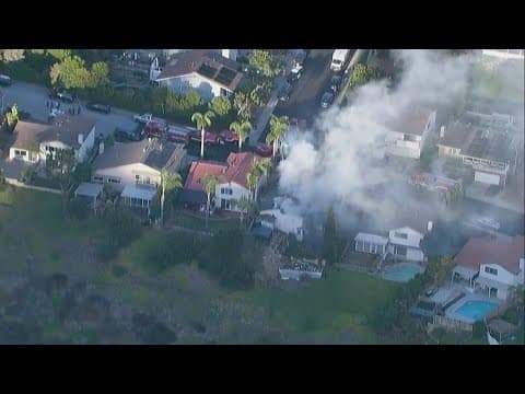 Fire erupts at University City home