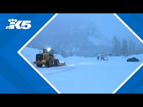 Winter Storm Warning brings more heavy snowfall to Snoqualmie Pass
