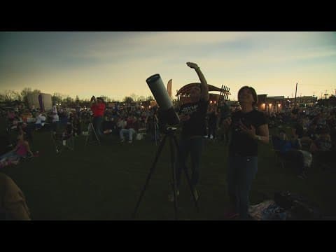 Eclipse watchers brought to tears during 2024 total solar eclipse in Indianapolis
