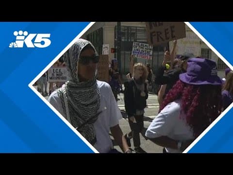 Seattle protesters demand release of labor leader David Huerta