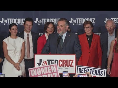 Incumbent Senator Ted Cruz wins re-election over Collin Allred
