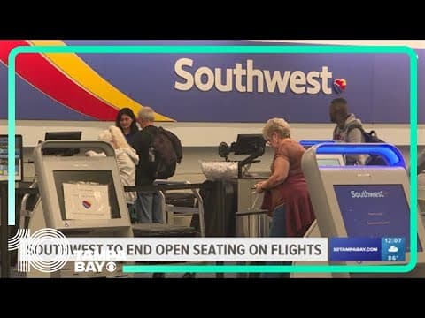 Southwest to end open seating on flights