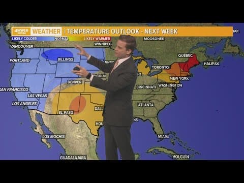 Warm week with fog at times