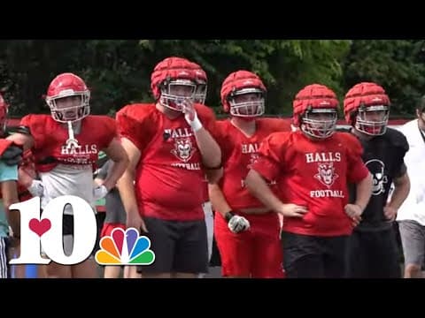 Halls hosts Campbell County for the first highschool football game of the season in our area
