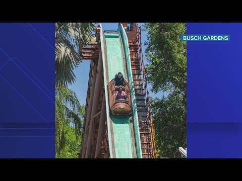 Stanley Falls Flume to close after more than 50 years at Busch Gardens Tampa Bay