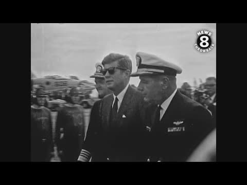 President John F. Kennedy San Diego visit 1963