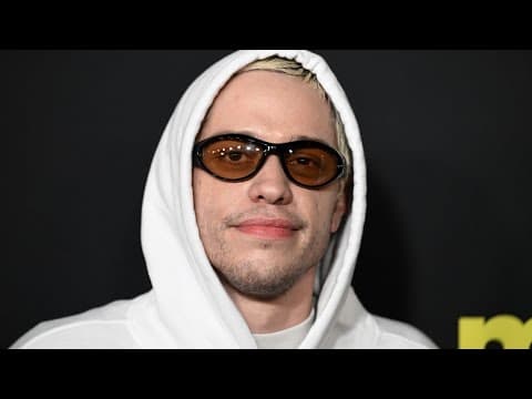 Pete Davidson performing at Houston's Bayou Music Center