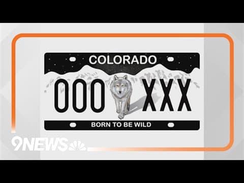 'Born To Be Wild,' license plates will raise funds to reduce wolf conflicts
