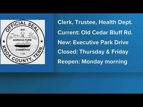 Knox County offices set to relocate to new accessible facility