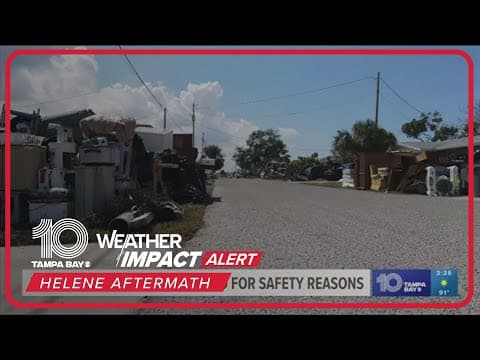Hundreds across Pasco County helping clean up after devastation from Helene
