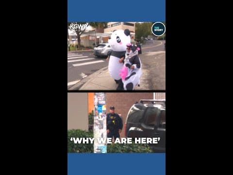 Protesters, advocates outside ICE facility hold fast as Portland awaits National Guard ruling