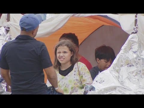 Campsite with hundreds of migrants near San Ysidro cleared out