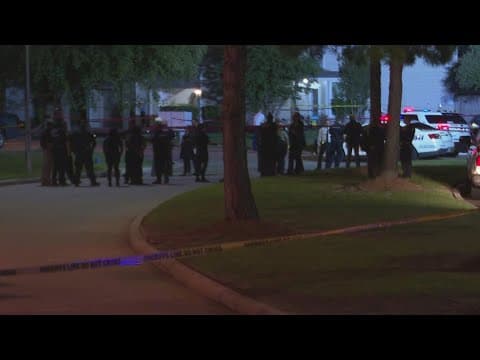 Man stabbed himself before being shot, killed by deputies in NW Harris Co., sheriff says