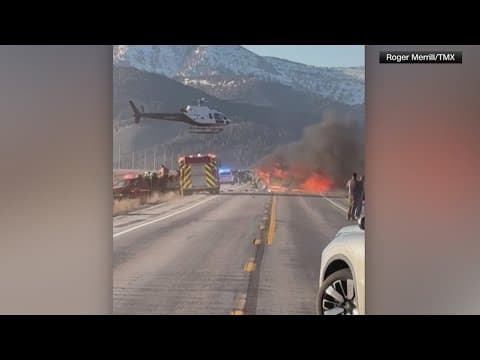 7 dead in tour bus crash near Yellowstone, police say