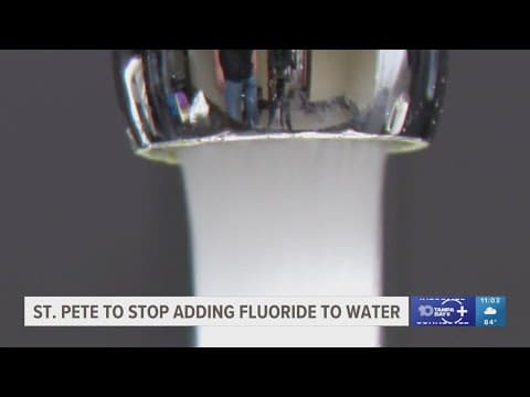 St. Petersburg to cease fluoridation of public water