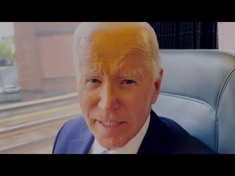 Former President Joe Biden speaks about new pope